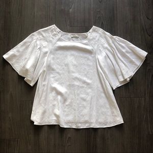 MaxStudio Flutter Sleeve Blouse